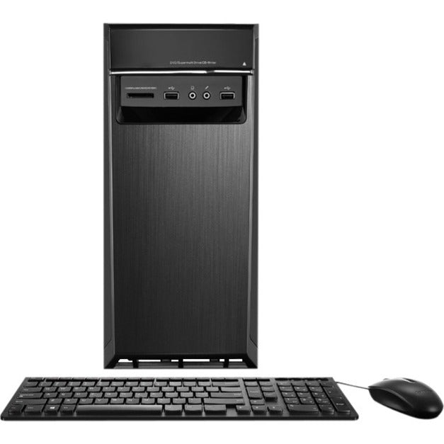 Ordinateur de bureau Lenovo H50-05 90BH0037US - AMD A-Series A6-6310 1,80 GHz - 4 Go RAM DDR3 SDRAM - 1 To HDD - Mini-tour - Noir 90BH0037US