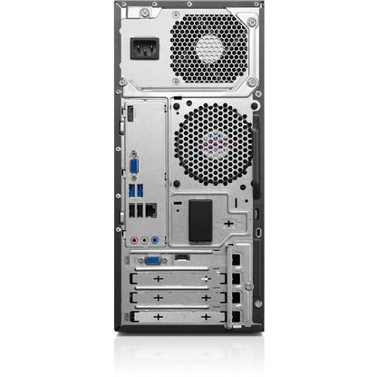 Ordinateur de bureau Lenovo H50-05 90BH0037US - AMD A-Series A6-6310 1,80 GHz - 4 Go RAM DDR3 SDRAM - 1 To HDD - Mini-tour - Noir 90BH0037US