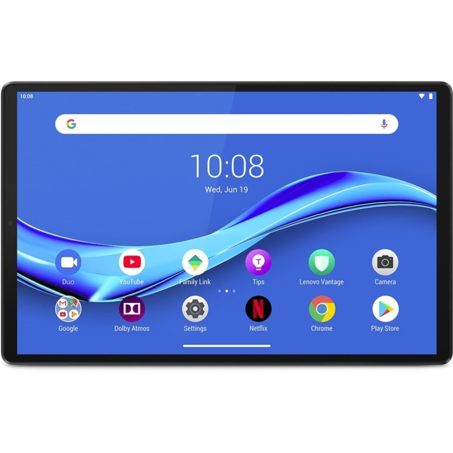 Tablette Lenovo Smart Tab M10 TB-X606FA - 10,3" WUXGA - Cortex A53 Octa-core (8 Core) 2,30 GHz - 2 Go RAM - 32 Go Stockage - Android 9.0 Pie - Gris Platine ZA6M0055US