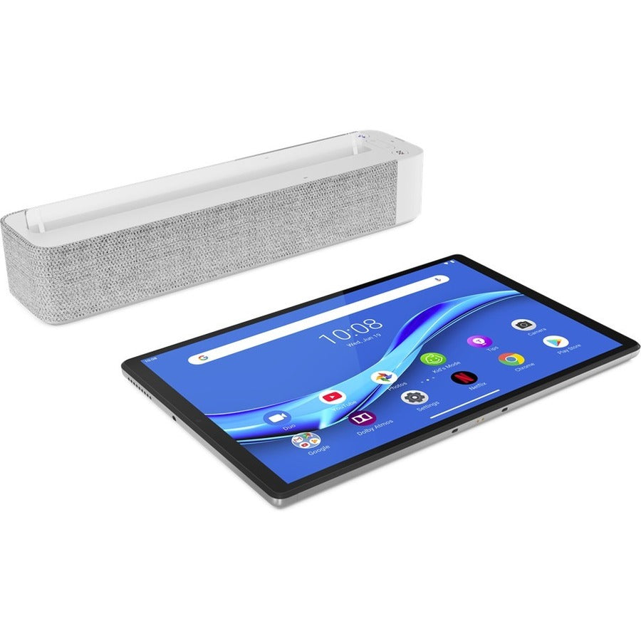 Tablette Lenovo Smart Tab M10 TB-X606FA - 10,3" WUXGA - Cortex A53 Octa-core (8 Core) 2,30 GHz - 2 Go RAM - 32 Go Stockage - Android 9.0 Pie - Gris Platine ZA6M0055US