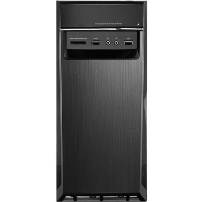 Ordinateur de bureau Lenovo H50-50 90B7003NUS - Intel Pentium G3250 Dual-core (2 Core) 3,20 GHz - 4 Go RAM DDR3 SDRAM - 1 To HDD - Tour - Noir, Gris 90B7003NUS