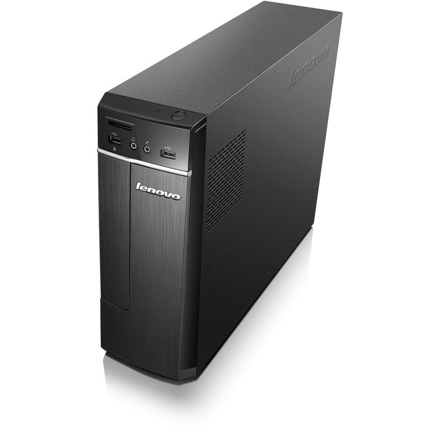Ordinateur de bureau Lenovo H30-05 90BJ005AUS - AMD A-Series A4-6210 1,80 GHz - 4 Go RAM DDR3 SDRAM - 1 To HDD - Mini-tour - Business Black 90BJ005AUS