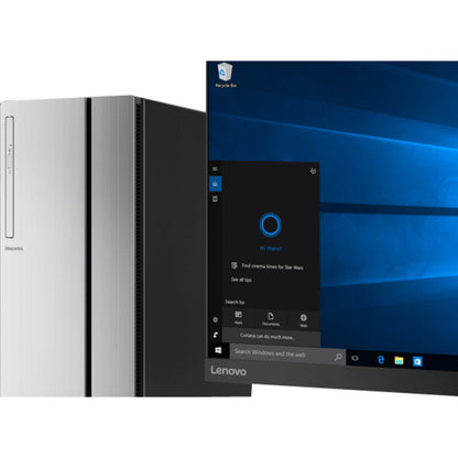 Ordinateur de bureau Lenovo IdeaCentre 720-18ASU 90H10004US - AMD Ryzen 7 1700 3 GHz - 16 Go RAM DDR4 SDRAM - Disque dur 1 To 90H10004US