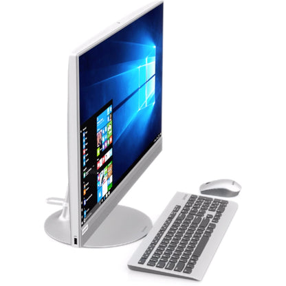 Ordinateur tout-en-un Lenovo IdeaCentre 520-27IKL F0D00006US - Intel Core i7 7e génération i7-7700T 2,90 GHz - 16 Go RAM DDR4 SDRAM - 2 To HDD - 16 Go SSD - 27" 2560 x 1440 - Bureau - Argent F0D00006US
