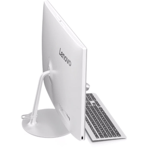 Ordinateur tout-en-un Lenovo IdeaCentre 520-27IKL F0D00006US - Intel Core i7 7e génération i7-7700T 2,90 GHz - 16 Go RAM DDR4 SDRAM - 2 To HDD - 16 Go SSD - 27" 2560 x 1440 - Bureau - Argent F0D00006US