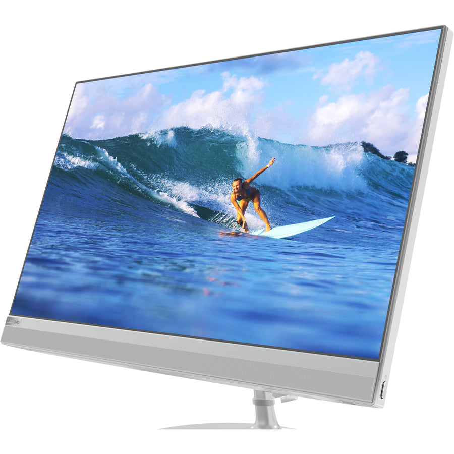 Ordinateur tout-en-un Lenovo IdeaCentre 520-27IKL F0D00006US - Intel Core i7 7e génération i7-7700T 2,90 GHz - 16 Go RAM DDR4 SDRAM - 2 To HDD - 16 Go SSD - 27" 2560 x 1440 - Bureau - Argent F0D00006US
