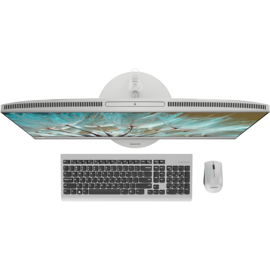 Ordinateur tout-en-un Lenovo IdeaCentre 520-27IKL F0D00006US - Intel Core i7 7e génération i7-7700T 2,90 GHz - 16 Go RAM DDR4 SDRAM - 2 To HDD - 16 Go SSD - 27" 2560 x 1440 - Bureau - Argent F0D00006US