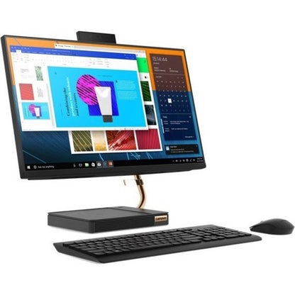 Ordinateur tout-en-un Lenovo IdeaCentre 5 24IMB05 F0FB009RUS - Intel Core i5 10e génération i5-10400T Hexa-core (6 cœurs) 2 GHz - 8 Go RAM DDR4 SDRAM - 256 Go NVMe M.2 PCI Express PCI Express NVMe SSD - 23,8" Full HD 1920 x 1080 - Bureau - Noir F0FB009RUS