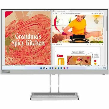 Moniteur LED Full HD Lenovo L22i-40 22 pouces - 16:9 - Gris nuage 67AEKCCBUS