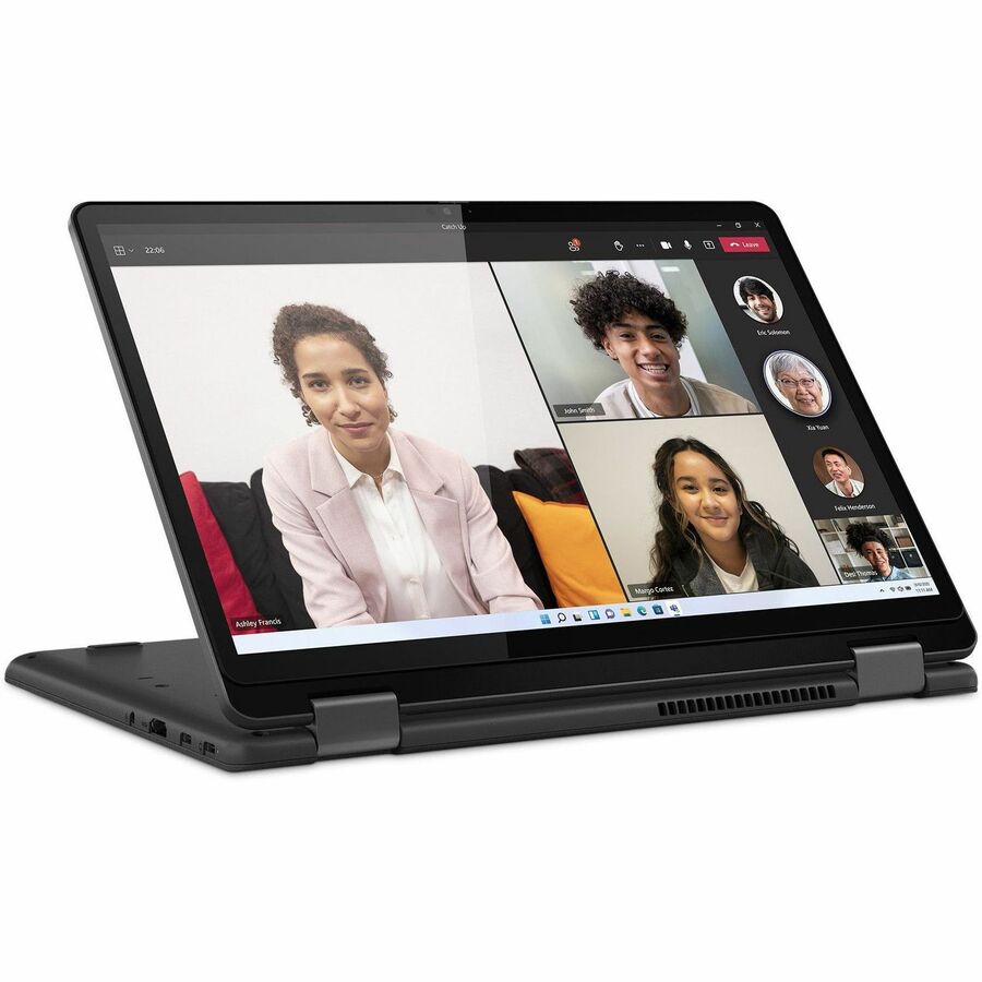 Ordinateur portable convertible 2 en 1 Lenovo 13w Yoga Gen 2 82YR000ACF 13,3" à écran tactile - WUXGA - 1920 x 1200 - AMD Ryzen 7 7730U Octa-core (8 Core) 2 GHz - 16 Go de RAM totale - 8 Go de mémoire embarquée - SSD 512 Go - Thunder Black 82YR000ACF