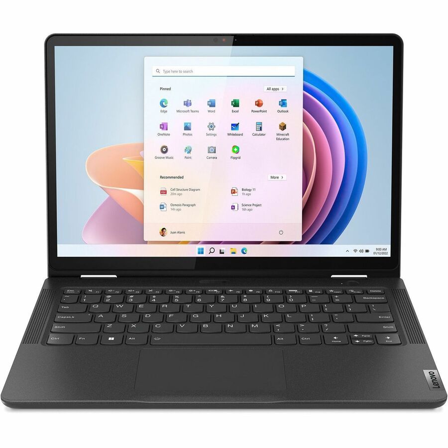 Ordinateur portable convertible 2 en 1 Lenovo 13w Yoga Gen 2 82YR000ACF 13,3" à écran tactile - WUXGA - 1920 x 1200 - AMD Ryzen 7 7730U Octa-core (8 Core) 2 GHz - 16 Go de RAM totale - 8 Go de mémoire embarquée - SSD 512 Go - Thunder Black 82YR000ACF