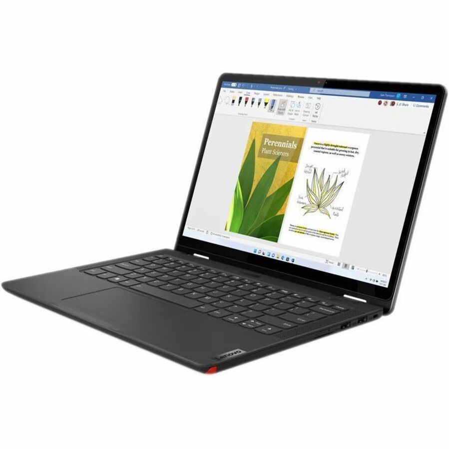 Lenovo 13w Yoga Gen 2 82YR0008CF Ordinateur portable convertible 2 en 1 à écran tactile 13,3" - WUXGA - 1920 x 1200 - AMD Ryzen 3 7330U Quad-core (4 cœurs) 2,30 GHz - 4 Go de RAM totale - 4 Go de mémoire embarquée - 128 Go SSD - Thunder Black 82YR0008CF
