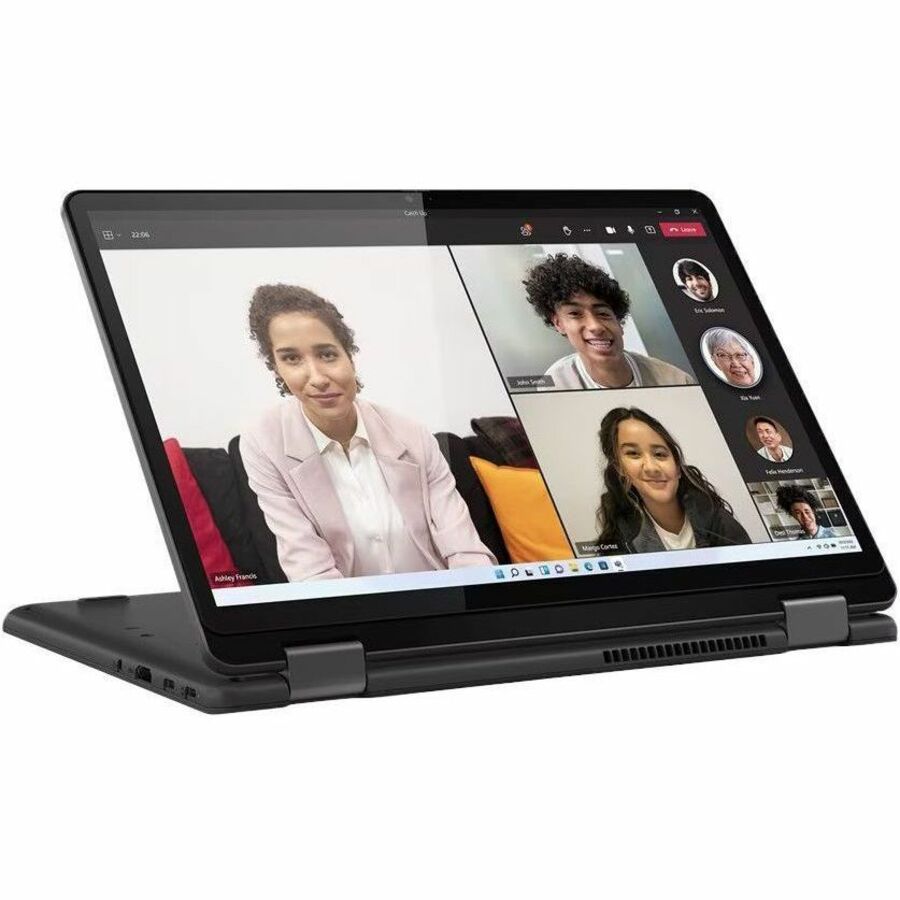 Lenovo 13w Yoga Gen 2 82YR000AUS Ordinateur portable convertible 2 en 1 à écran tactile 13,3" - WUXGA - 1920 x 1200 - AMD Ryzen 7 7730U Octa-core (8 cœurs) 2 GHz - 16 Go de RAM totale - 8 Go de mémoire embarquée - SSD 512 Go - Thunder Black 82YR000AUS