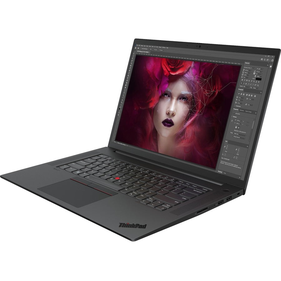 Station de travail mobile à écran tactile Lenovo ThinkPad P1 Gen 5 21DC006HCA 16" - WQXGA - 2560 x 1600 - Intel Core i9 12e génération i9-12900H Tetradeca-core (14 cœurs) 2,50 GHz - 32 Go de RAM totale - 1 To SSD - Noir 21DC006HCA