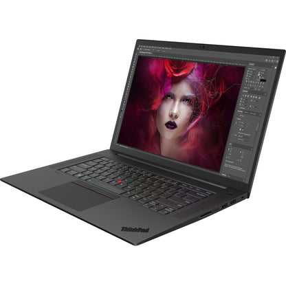 Station de travail mobile à écran tactile Lenovo ThinkPad P1 Gen 5 21DC006HCA 16" - WQXGA - 2560 x 1600 - Intel Core i9 12e génération i9-12900H Tetradeca-core (14 cœurs) 2,50 GHz - 32 Go de RAM totale - 1 To SSD - Noir 21DC006HCA