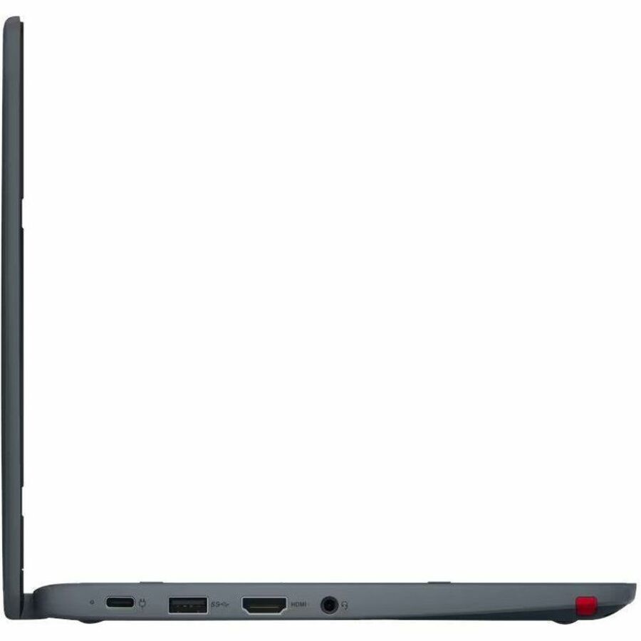 Ordinateur portable convertible 2 en 1 Lenovo 82VM0018US 11,6" - HD - 1366 x 768 - Intel N200 Quad-core (4 cœurs) - 8 Go de RAM totale - 8 Go de mémoire embarquée - 128 Go de SSD - Gris ardoise 82VM0018US