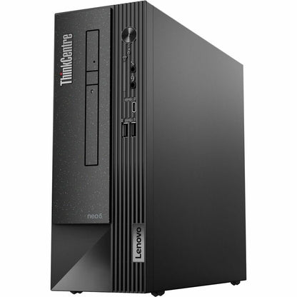 Ordinateur de bureau Lenovo ThinkCentre neo 50s Gen 4 12JF0004US - Intel Core i3 13e génération i3-13100 Quad-core (4 cœurs) 3,40 GHz - 8 Go de RAM DDR4 SDRAM - 256 Go de SSD M.2 PCI Express NVMe 4.0 x4 - Petit facteur de forme - Noir 12JF0004US
