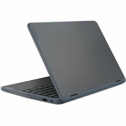 Ordinateur portable convertible 2 en 1 Lenovo 82VM0018CF 11,6" - HD - 1366 x 768 - Intel N200 Quad-core (4 cœurs) - 8 Go de RAM totale - 8 Go de mémoire embarquée - 128 Go de SSD - Gris ardoise 82VM0018CF