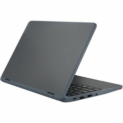 Ordinateur portable convertible 2 en 1 Lenovo 82VM0018CF 11,6" - HD - 1366 x 768 - Intel N200 Quad-core (4 cœurs) - 8 Go de RAM totale - 8 Go de mémoire embarquée - 128 Go de SSD - Gris ardoise 82VM0018CF