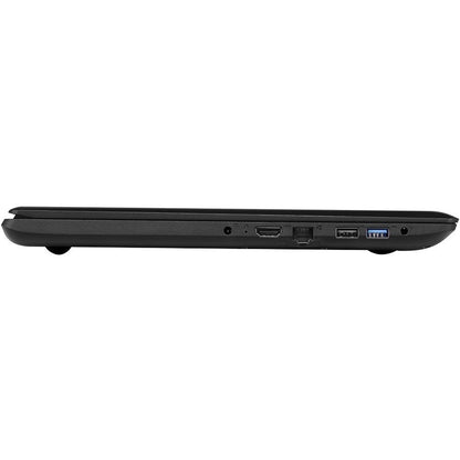Ordinateur portable Lenovo IdeaPad 110-15IBR 80T70012US 15,6" - 1366 x 768 - Intel Celeron N3060 Dual-core (2 cœurs) 1,60 GHz - 4 Go de RAM totale - Disque dur 500 Go - Noir 80T70012US