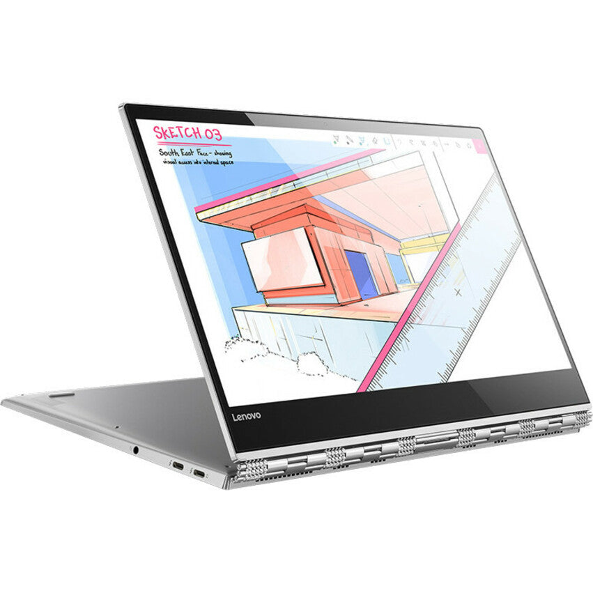 Ordinateur portable 2 en 1 Lenovo Yoga 920-13IKB 80Y70062US 13,9" à écran tactile - 3840 x 2160 - Intel Core i7 8e génération i7-8550U Quad-core (4 cœurs) 1,80 GHz - 16 Go de RAM totale - 1 To SSD - Platinum 80Y70062US