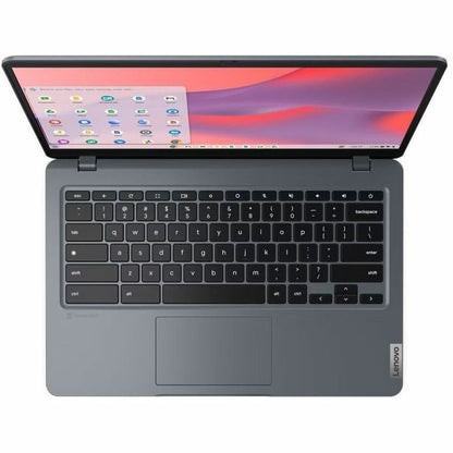Lenovo 14e Chromebook Gen 3 82W6000ACF Chromebook à écran tactile 14" - Full HD - 1920 x 1080 - Intel N-Series N100 Quad-core (4 Core) 800 MHz - 4 Go de RAM totale - 4 Go de mémoire embarquée - 32 Go de mémoire flash - Gris orage 82W6000ACF