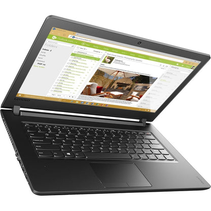 Ordinateur portable Lenovo IdeaPad 110-15IBR 80T70011US 15,6" - 1366 x 768 - Intel Pentium N3710 Quad-core (4 cœurs) 1,60 GHz - 4 Go de RAM totale - Disque dur 1 To - Noir 80T70011US