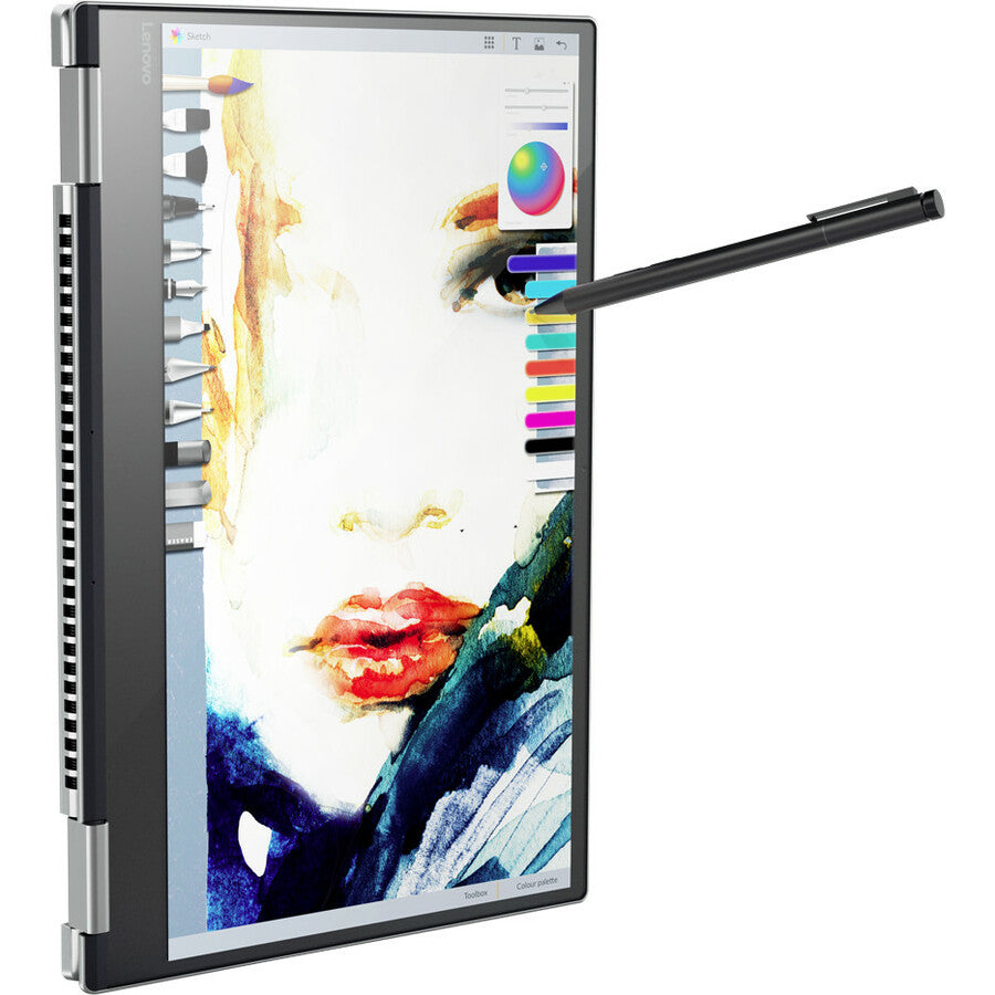 Ordinateur portable 2 en 1 Lenovo Yoga 720-15IKB 80X7006KUS 15,6" - 1920 x 1080 - Intel Core i7 7e génération i7-7700HQ Quad-core (4 cœurs) 2,80 GHz - 8 Go de RAM totale - SSD 512 Go - Platinum 80X7006KUS