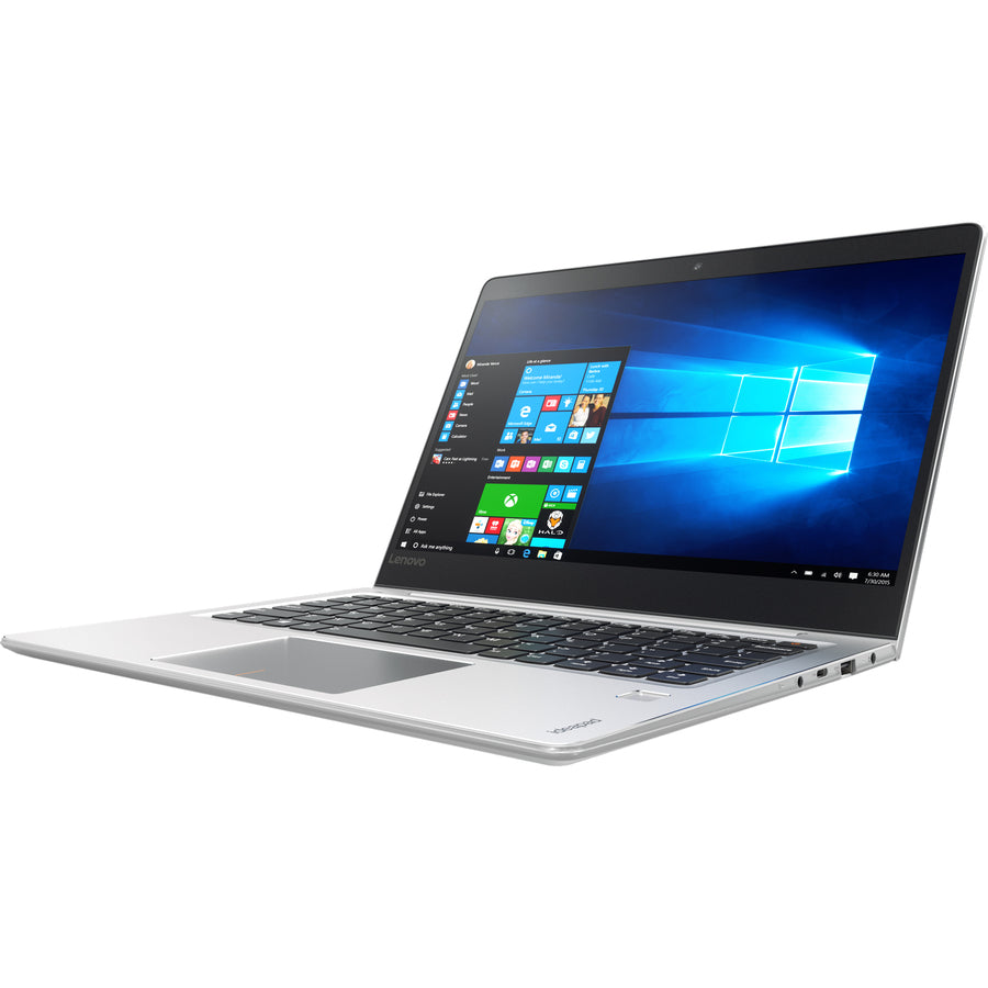 Ordinateur portable Lenovo IdeaPad 710S Plus Touch-13IKB 80YQ0002US avec écran tactile 13,3" - 1920 x 1080 - Intel Core i7 7e génération i7-7500U Dual-core (2 cœurs) 2,70 GHz - 8 Go de RAM au total - SSD 512 Go - Argent 80YQ0002US
