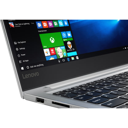 Ordinateur portable Lenovo IdeaPad 710S Plus Touch-13IKB 80YQ0002US avec écran tactile 13,3" - 1920 x 1080 - Intel Core i7 7e génération i7-7500U Dual-core (2 cœurs) 2,70 GHz - 8 Go de RAM au total - SSD 512 Go - Argent 80YQ0002US