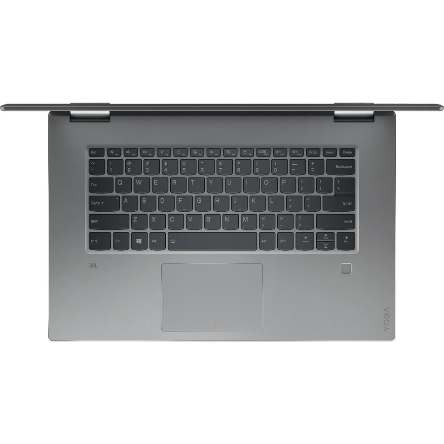 Ordinateur portable convertible 2 en 1 Lenovo Yoga 720-15IKB 80X7008HUS avec écran tactile de 15,6 pouces - 1920 x 1080 - Intel Core i5 7e génération i5-7300HQ Quad-core (4 cœurs) 2,50 GHz - 8 Go de RAM totale - SSD de 256 Go - Gris fer 80X7008HUS