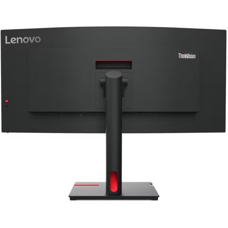 Lenovo ThinkVision T34w-30 34" Class Webcam UW-QHD Curved Screen LED Monitor - 21:9 - Raven Black 63D4ZAR1US