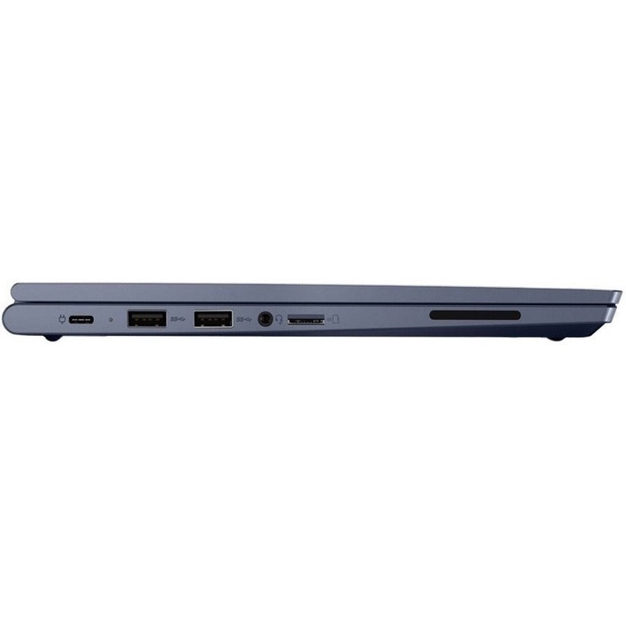 Lenovo ThinkPad C13 Yoga Gen 1 20UX001YUS Chromebook convertible 2 en 1 tactile 13,3" - Full HD - 1920 x 1080 - AMD Ryzen 3 3250C Dual-core (2 Core) 2,60 GHz - 4 Go de RAM totale - SSD 128 Go - Bleu abysse 20UX001YUS