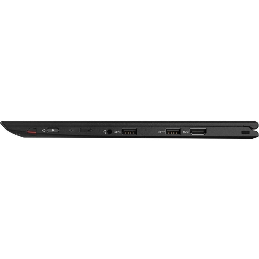 Lenovo ThinkPad X1 Yoga 20JD000WUS 14" Touchscreen 2 in 1 Ultrabook - 2560 x 1440 - Intel Core i7 7th Gen i7-7600U Dual-core (2 Core) 2.80 GHz - 16 GB Total RAM - 512 GB SSD - Black 20JD000WUS
