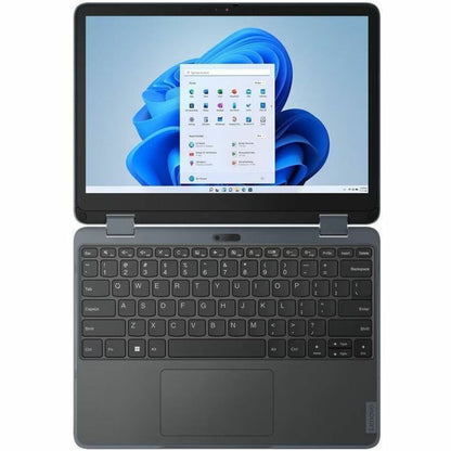 Ordinateur portable convertible 2 en 1 Lenovo 82VQ000EUS 12,2" - WUXGA - 1920 x 1200 - Intel N100 Quad-core (4 cœurs) - 4 Go de RAM totale - 4 Go de mémoire embarquée - 128 Go SSD - Gris ardoise 82VQ000EUS