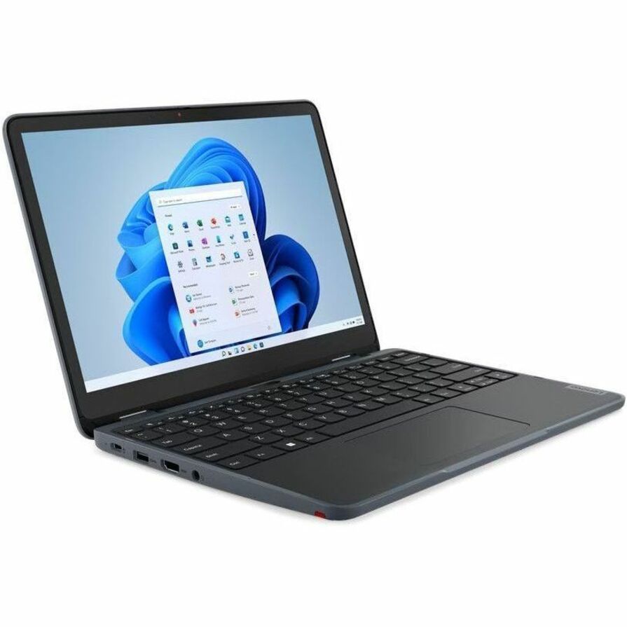 Ordinateur portable convertible 2 en 1 Lenovo 82VQ000EUS 12,2" - WUXGA - 1920 x 1200 - Intel N100 Quad-core (4 cœurs) - 4 Go de RAM totale - 4 Go de mémoire embarquée - 128 Go SSD - Gris ardoise 82VQ000EUS