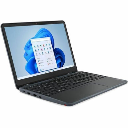 Ordinateur portable convertible 2 en 1 Lenovo 82VQ000EUS 12,2" - WUXGA - 1920 x 1200 - Intel N100 Quad-core (4 cœurs) - 4 Go de RAM totale - 4 Go de mémoire embarquée - 128 Go SSD - Gris ardoise 82VQ000EUS