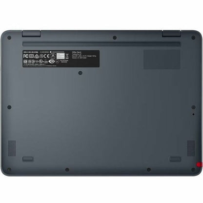 Ordinateur portable convertible 2 en 1 Lenovo 82VQ000EUS 12,2" - WUXGA - 1920 x 1200 - Intel N100 Quad-core (4 cœurs) - 4 Go de RAM totale - 4 Go de mémoire embarquée - 128 Go SSD - Gris ardoise 82VQ000EUS