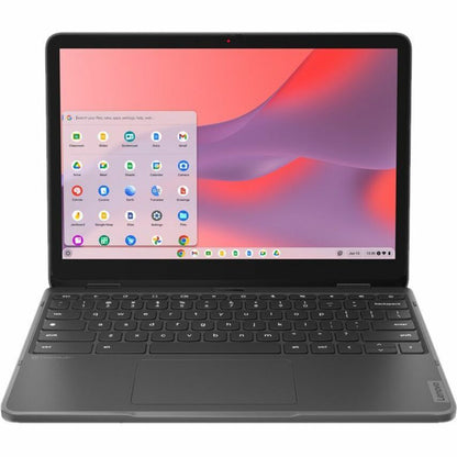 Lenovo 500e Yoga Chromebook Gen 4 82W4000BUS LTE Chromebook convertible 2 en 1 12,2" - WUXGA - 1920 x 1200 - Intel N200 Quad-core (4 cœurs) - 8 Go de RAM totale - 8 Go de mémoire embarquée - 128 Go de mémoire flash - Gris graphite 82W4000BUS