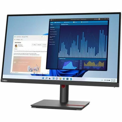 Lenovo ThinkVision T27p-30 27" Class Webcam 4K UHD LED Monitor - 16:9 - Black 63A9ZAR1US