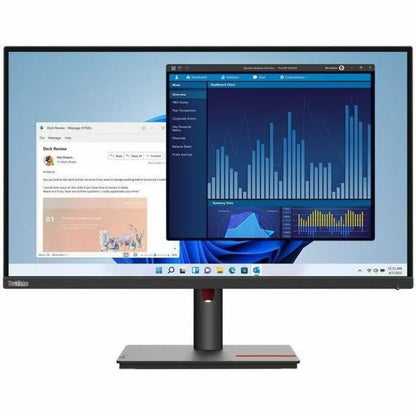 Lenovo ThinkVision T27p-30 27" Class Webcam 4K UHD LED Monitor - 16:9 - Black 63A9ZAR1US