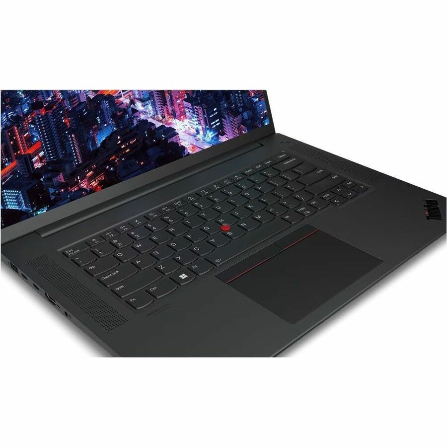 Station de travail mobile à écran tactile Lenovo ThinkPad P1 Gen 6 21FV001AUS 16" - WQUXGA - 3840 x 2400 - Intel Core i7 13e génération i7-13800H Tetradeca-core (14 cœurs) 2,50 GHz - 32 Go de RAM totale - 1 To SSD - Black Weave 21FV001AUS