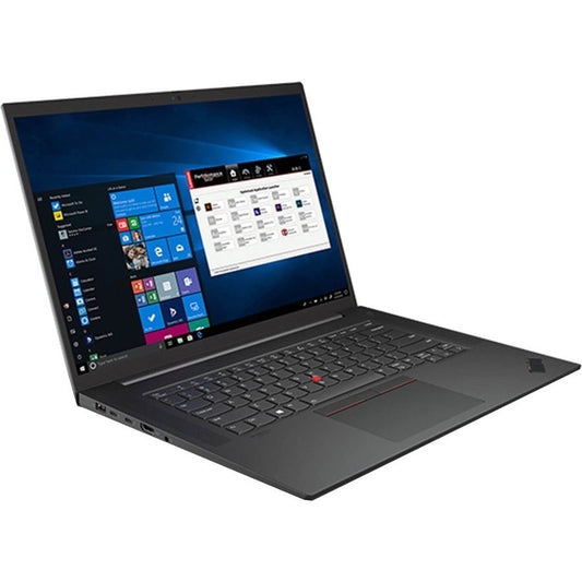 Station de travail mobile Lenovo ThinkPad P1 Gen 4 20Y3S0K900 16" - WQUXGA - 3840 x 2400 - Intel Core i9 11e génération i9-11950H Octa-core (8 cœurs) 2,60 GHz - 32 Go de RAM totale - 1 To SSD - Black Weave 20Y3S0K900