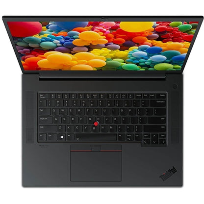 Station de travail mobile Lenovo ThinkPad P1 Gen 4 20Y3S0K900 16" - WQUXGA - 3840 x 2400 - Intel Core i9 11e génération i9-11950H Octa-core (8 cœurs) 2,60 GHz - 32 Go de RAM totale - 1 To SSD - Black Weave 20Y3S0K900