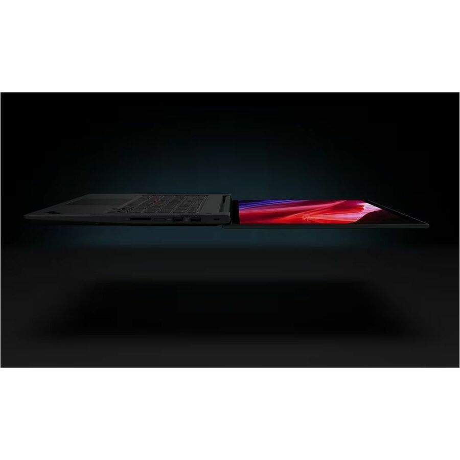 Station de travail mobile Lenovo ThinkPad P1 Gen 6 21FV001VCA 16" - WQXGA - 2560 x 1600 - Intel Core i7 13e génération i7-13700H Tetradeca-core (14 cœurs) 2,40 GHz - 16 Go de RAM totale - 1 To SSD - Peinture noire 21FV001VCA