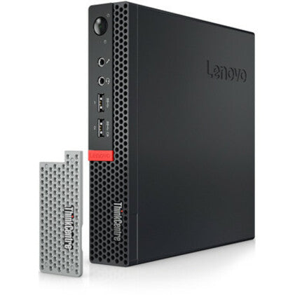 Ordinateur de bureau Lenovo ThinkCentre M910q 10MV000NCA - Intel Core i5 7e génération i5-7500T 2,70 GHz - 8 Go de RAM DDR4 SDRAM - SSD 256 Go - Minuscule - Noir 10MV000NCA