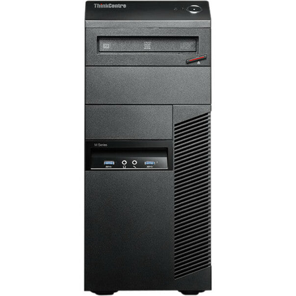 Ordinateur de bureau Lenovo ThinkCentre M93p 10A7000QUS - Intel Core i7 i7-4770 Quad-core (4 Core) 3,40 GHz - 8 Go RAM DDR3 SDRAM - Disque dur 1 To - Mini-tour - Noir professionnel 10A7000QUS