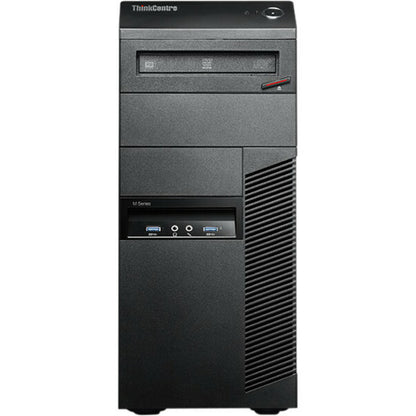Ordinateur de bureau Lenovo ThinkCentre M93p 10A7000QUS - Intel Core i7 i7-4770 Quad-core (4 Core) 3,40 GHz - 8 Go RAM DDR3 SDRAM - Disque dur 1 To - Mini-tour - Noir professionnel 10A7000QUS