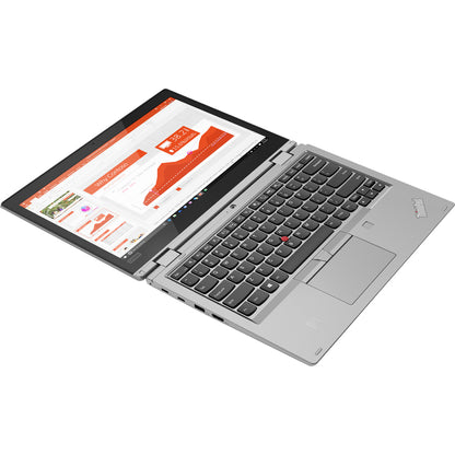Ordinateur portable Lenovo ThinkPad L380 Yoga 20M7000KUS avec écran tactile de 13,3 pouces - 1920 x 1080 - Intel Core i5 8e génération i5-8250U Quad-core (4 cœurs) 1,60 GHz - 8 Go de RAM au total - SSD de 256 Go - Argent 20M7000KUS