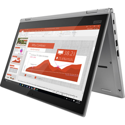 Ordinateur portable Lenovo ThinkPad L380 Yoga 20M7000KUS avec écran tactile de 13,3 pouces - 1920 x 1080 - Intel Core i5 8e génération i5-8250U Quad-core (4 cœurs) 1,60 GHz - 8 Go de RAM au total - SSD de 256 Go - Argent 20M7000KUS